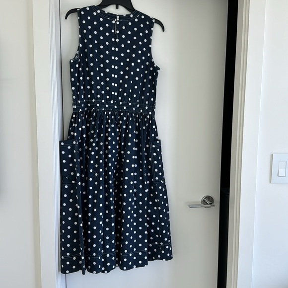Polkadot midi dress. - Picture 3 of 5